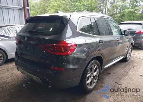 2021 BMW X3 Sdrive30I из США, поврежденный, VIN 5UXTY3C05M9H65825
